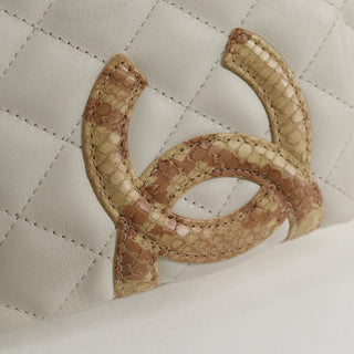 Chanel Cambon Flap Crossbody Bag Quilted Lambskin