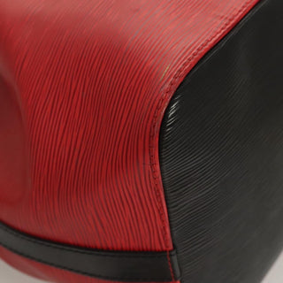 Louis Vuitton Petit Noe Handbag Two Tone Epi Leather