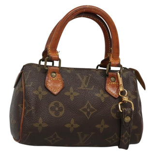 Louis Vuitton Speedy Mini HL Handbag Monogram Canvas