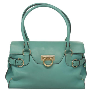 Salvatore Ferragamo Virna Satchel Leather