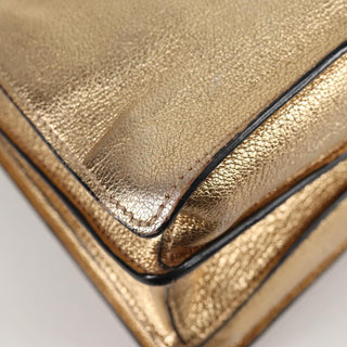 Miu Miu Madras Convertible Compartment Tote Leather