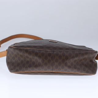 Celine Vintage Macadam Shoulder Bag Leather