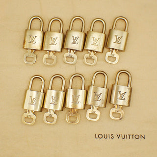 Louis Vuitton Cadenas Bag Charm Gold-plated