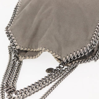 Stella McCartney Falabella Fold Over Crossbody Bag Shaggy Deer