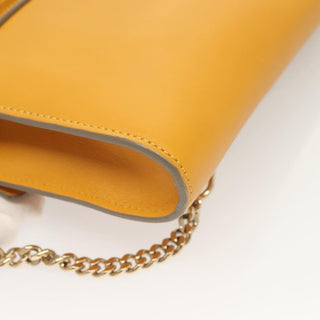 Chloe Faye Clutch Leather and Suede