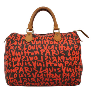 Louis Vuitton Speedy Handbag Limited Edition Monogram Graffiti