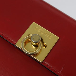Celine Vintage Logo Top Handle Bag Leather