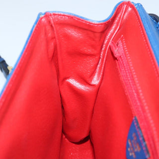 Celine Vintage Circle Logo Crossbody Bag Leather