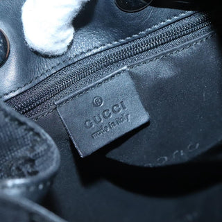 Gucci Miss Bamboo Bucket Bag GG Canvas