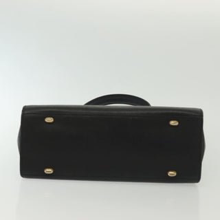 Celine Vintage Convertible Turnlock Top Handle Bag Leather