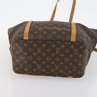 Louis Vuitton Shopping Sac Handbag Monogram Canvas