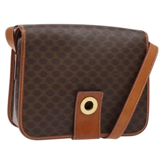 Celine Macadam Shoulder Bag PVC Leather