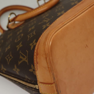 Louis Vuitton Alma Handbag Monogram Canvas