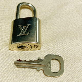 Louis Vuitton Cadenas Bag Charm Gold-plated