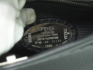 Fendi Selleria Peekaboo Fit Bag Leather