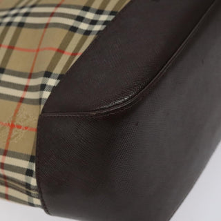 Burberry Nova Check Tote canvas check pattern