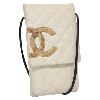 Chanel Cambon Crossbody Bag Quilted Leather