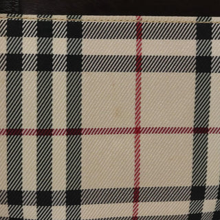 Burberry Nova Check Tote Canvas and Leather
