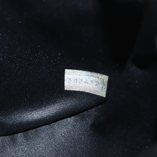 Chanel Vintage Half Moon Chain Bag Quilted Satin with Braided Detail