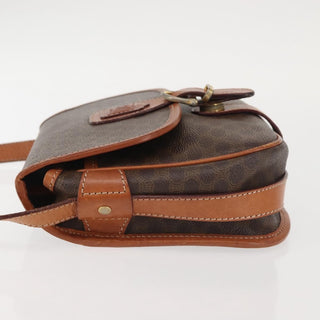 Celine Macadam Shoulder Bag PVC Leather