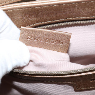 Bvlgari Chandra Flap Shoulder Bag Leather