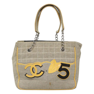 Chanel Camellia No.5 Tote Canvas