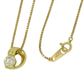 Tiffany & Co. Heart Pendant Necklace 18K Yellow Gold with Diamonds