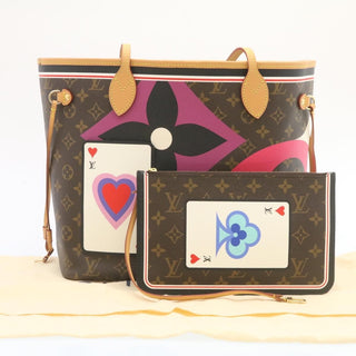 Louis Vuitton Neverfull NM Tote Limited Edition Game On Monogram Canvas