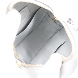 Chanel 19 Round Clutch with Chain Quilted Leather