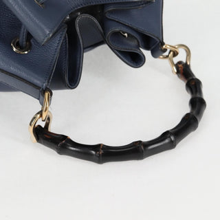 Gucci Miss Bamboo Bucket Bag Leather