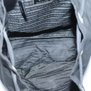 Prada Buckle Backpack Quilted Tessuto