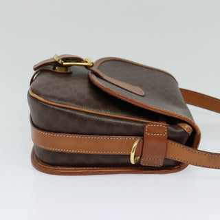 Celine Macadam Shoulder Bag PVC Leather