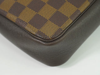Louis Vuitton Trousse Make Up Bag Damier Canvas