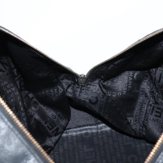 Chanel Square Stitch Shoulder Bag Quilted Caviar