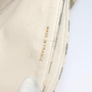 Chanel Vintage Classic Double Flap Bag Quilted Denim