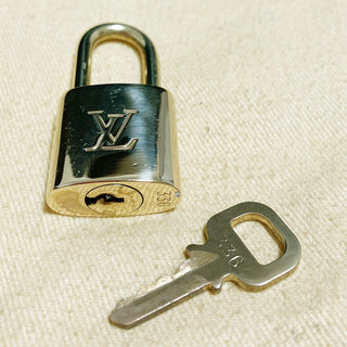 Louis Vuitton Cadenas Bag Charm Gold-plated