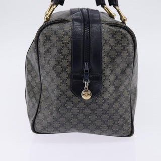Celine Vintage Boston Bag Macadam Coated Canvas