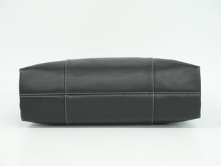 Bvlgari Embellished Logo Tote Bag Leather