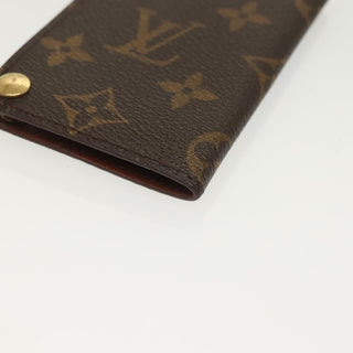 Louis Vuitton Porte Cartes Pression Card Case Monogram Canvas