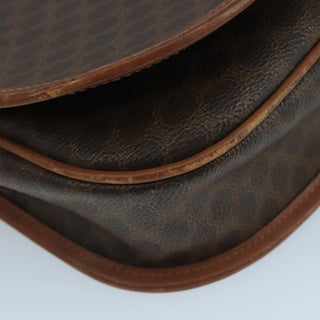 Celine Macadam Shoulder Bag PVC Leather