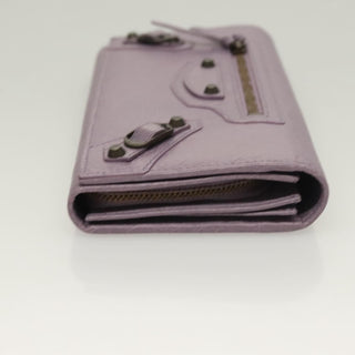 Balenciaga Classic Continental Zip Around Wallet Leather