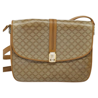 Celine Macadam Shoulder Bag PVC Leather