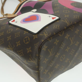 Louis Vuitton Neverfull NM Tote Limited Edition Game On Monogram Canvas