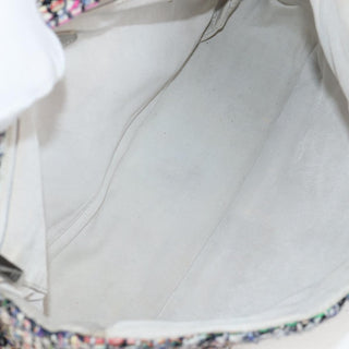 Chanel Camellia Flap Shoulder Bag Tweed