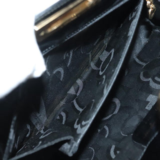 Salvatore Ferragamo Gancini Shoulder Bag Patent Leather