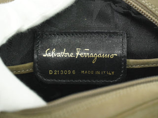 Salvatore Ferragamo Vara Bow camera Shoulder Bag Suede