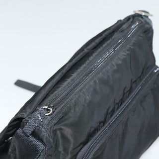 Prada Double Buckle Flap Messenger Bag Tessuto