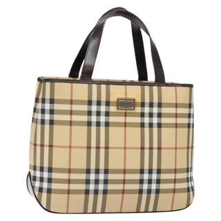 Burberry Vintage Tote Vintage Check Coated Canvas