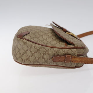 Celine Macadam Shoulder Bag PVC Leather