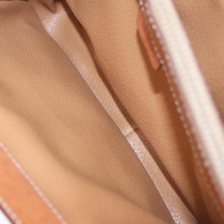 Celine Vintage Convertible Top Handle Bag Macadam Coated Canvas